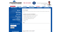 Desktop Screenshot of abcrystalclear.ca